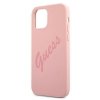 Guess GUHCP12SLSVSPI iPhone 12 mini5,4 różowy/pink hardcase Script Vintage
